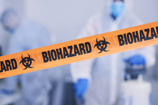 Professional Blood Cleanup technician working in Ridgecrest, CA